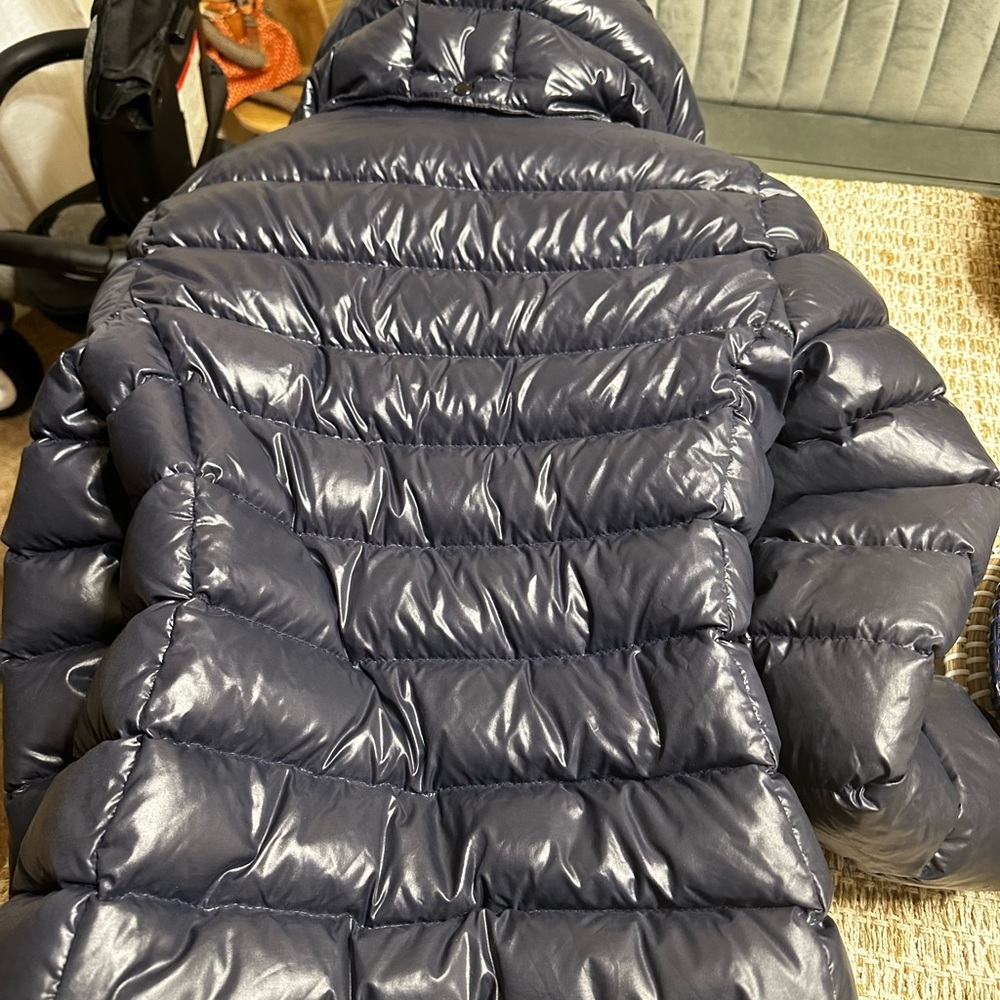 Women's Navy Puffer Jacket